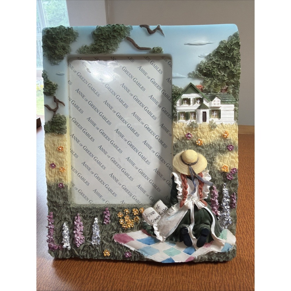 Anne Of green Gables Picture Frame For 3.5x5 Photo 3D Sculpted Figures New